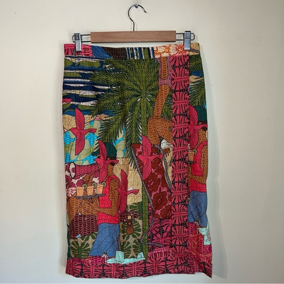 FARM Rio Beach Desire Wrap Skirt Small - Picture 2 of 9